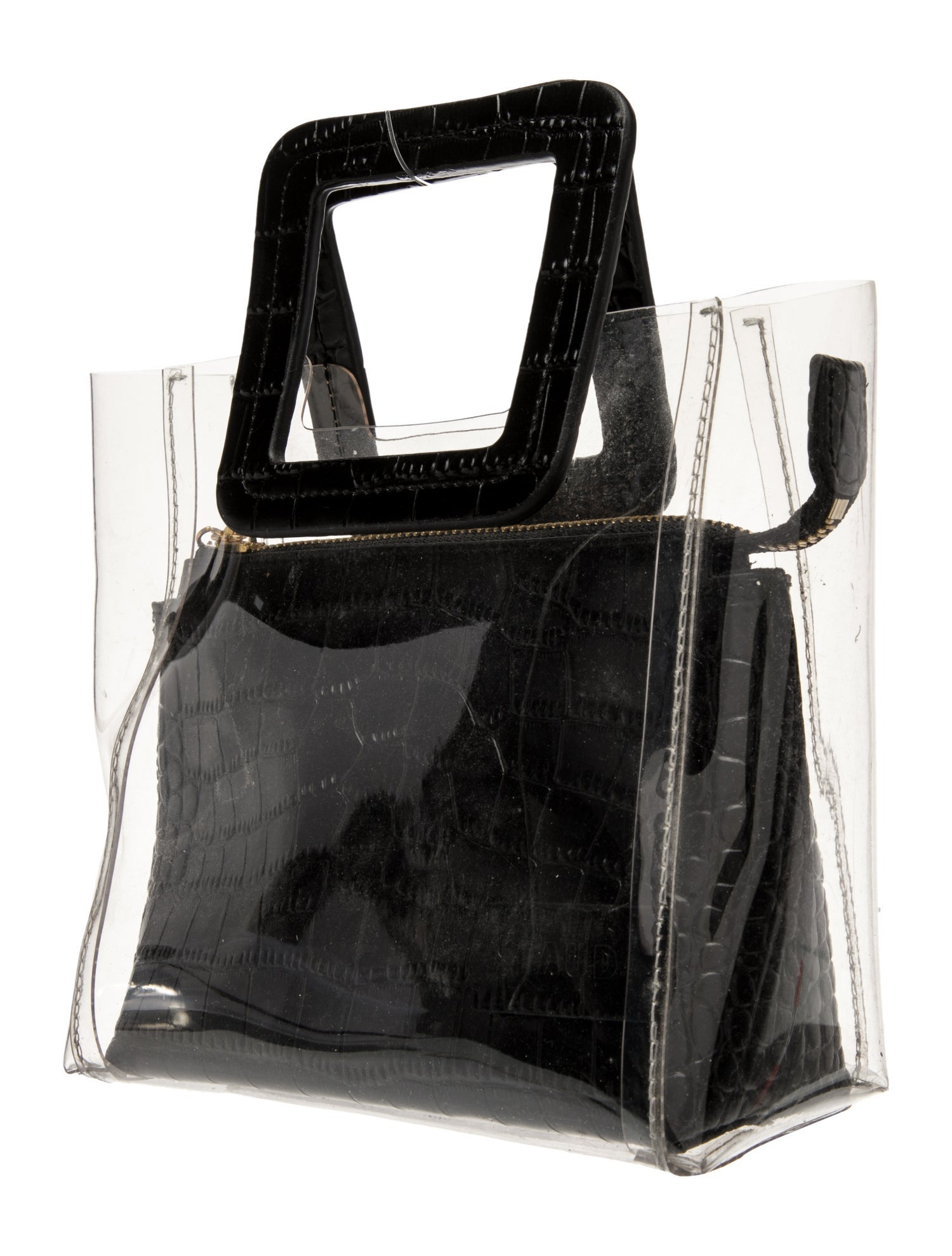 Staud Leather Top Handle Bag